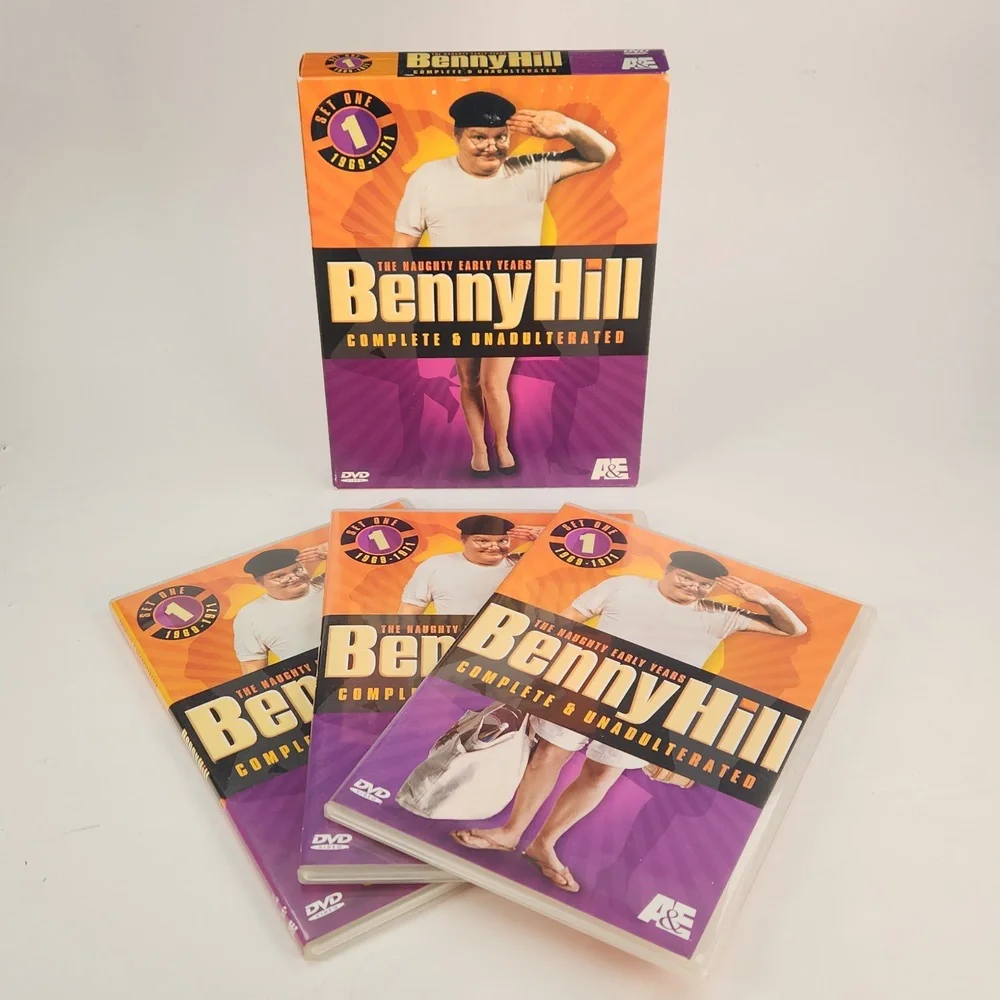 BENNY HILL The Naughty Early Years Complete and Unadulterated 3 DVD set - Picture 17 of 17